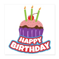 Happy Birthday Cake And Gifts, On Black Background Stock Photo, Picture and  Royalty Free Image. Image 19174632.